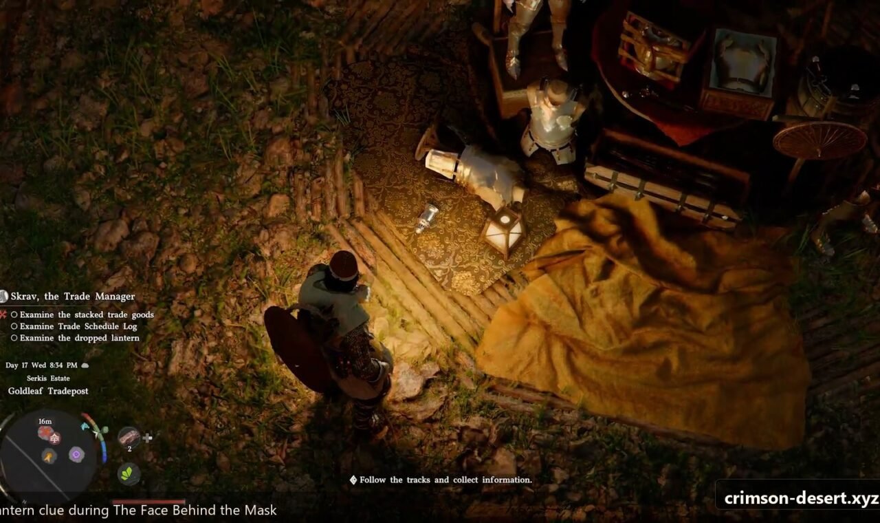 Crimson Desert gameplay screenshot for an English guide on cms.crimson-desert.xyz.
