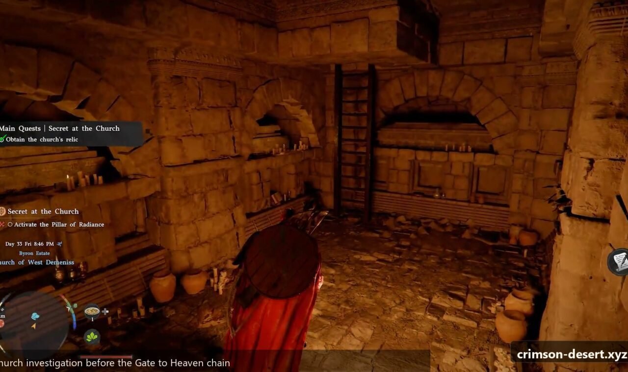 Crimson Desert gameplay screenshot for an English guide on cms.crimson-desert.xyz.