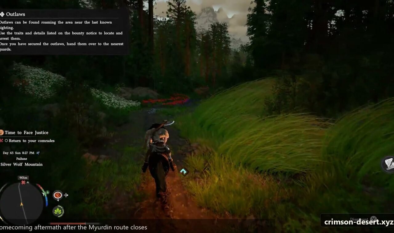 Crimson Desert gameplay screenshot for an English guide on cms.crimson-desert.xyz.