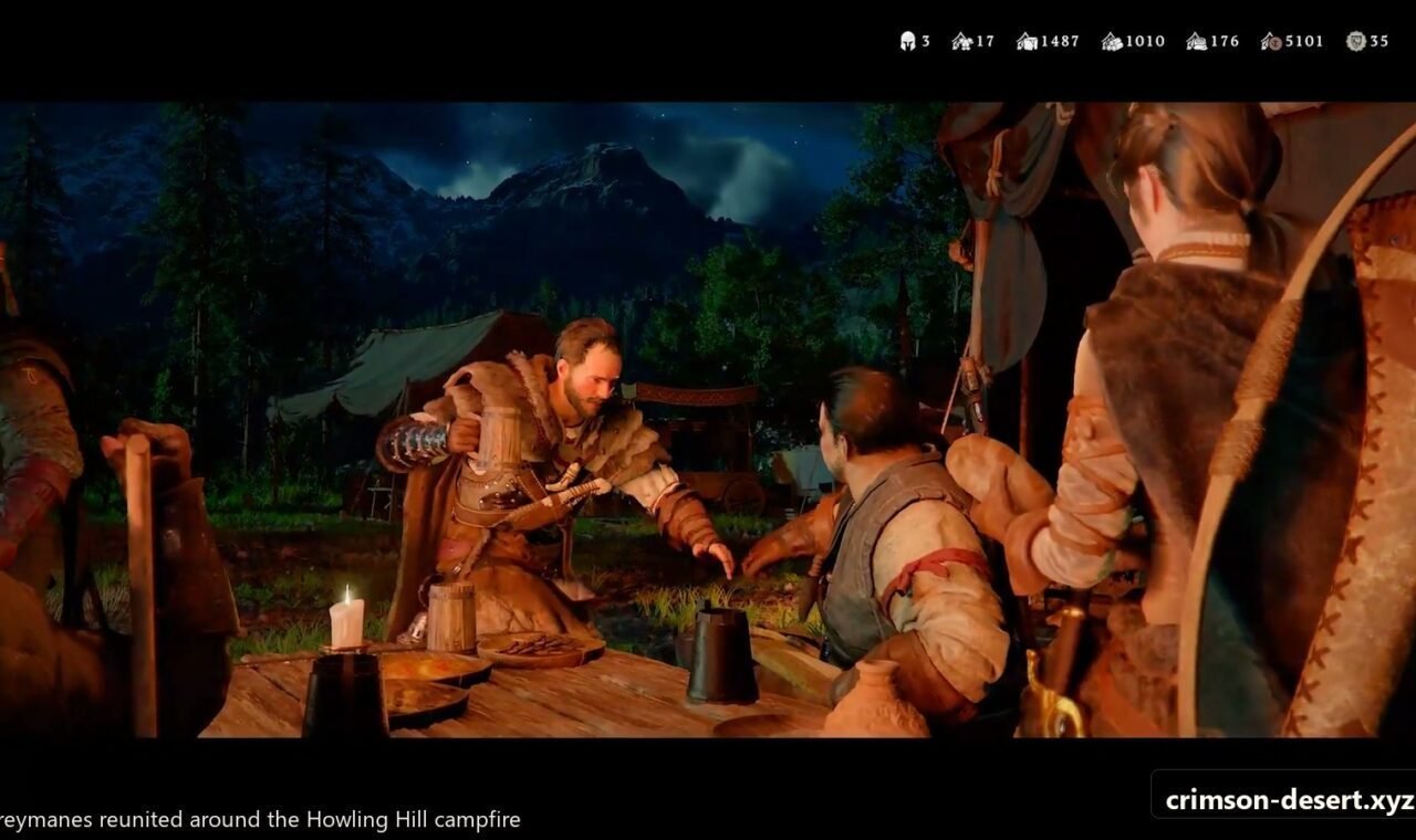 Crimson Desert regional reputation, mission boards, NPC errands, and side quest follow-ups screenshot for Quest: Regional Reputation Sweep Checklist