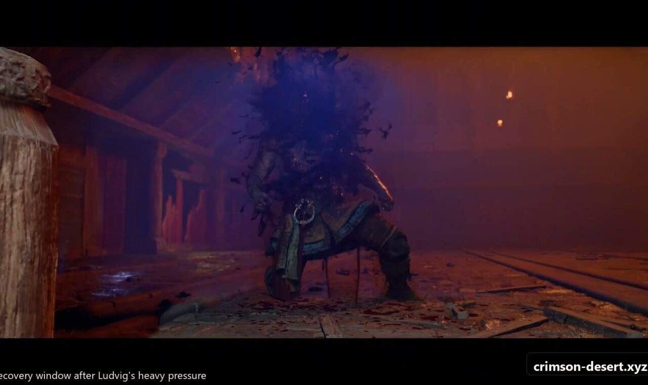 Crimson Desert gameplay screenshot for an English guide on cms.crimson-desert.xyz.