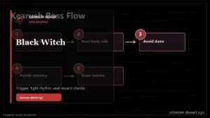 Black Witch - polished Crimson Desert guide cover