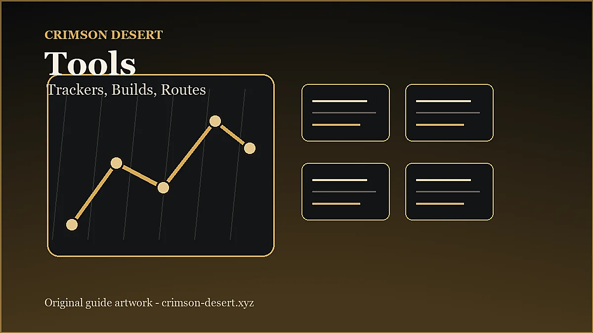Crimson Desert player tools overview dashboard visual